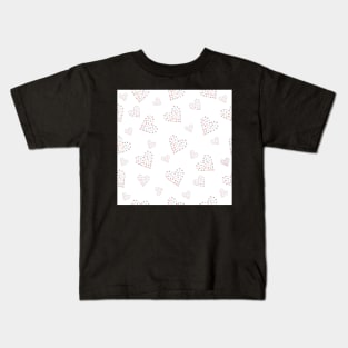 Heart Pattern Kids T-Shirt